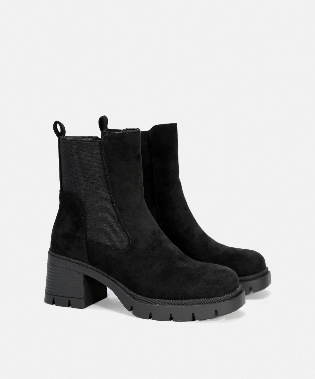 Botins chelsea plataforma